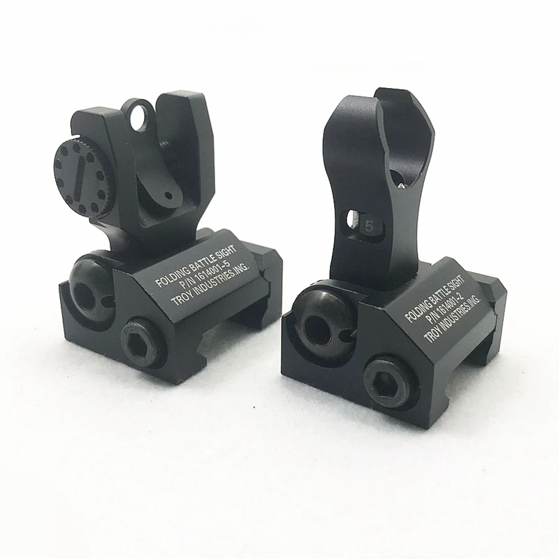 

Outdoor Sports Popular Toy Accessories Troy O Front And Rear Lettering Toy Machine Sight Set 20mm Track