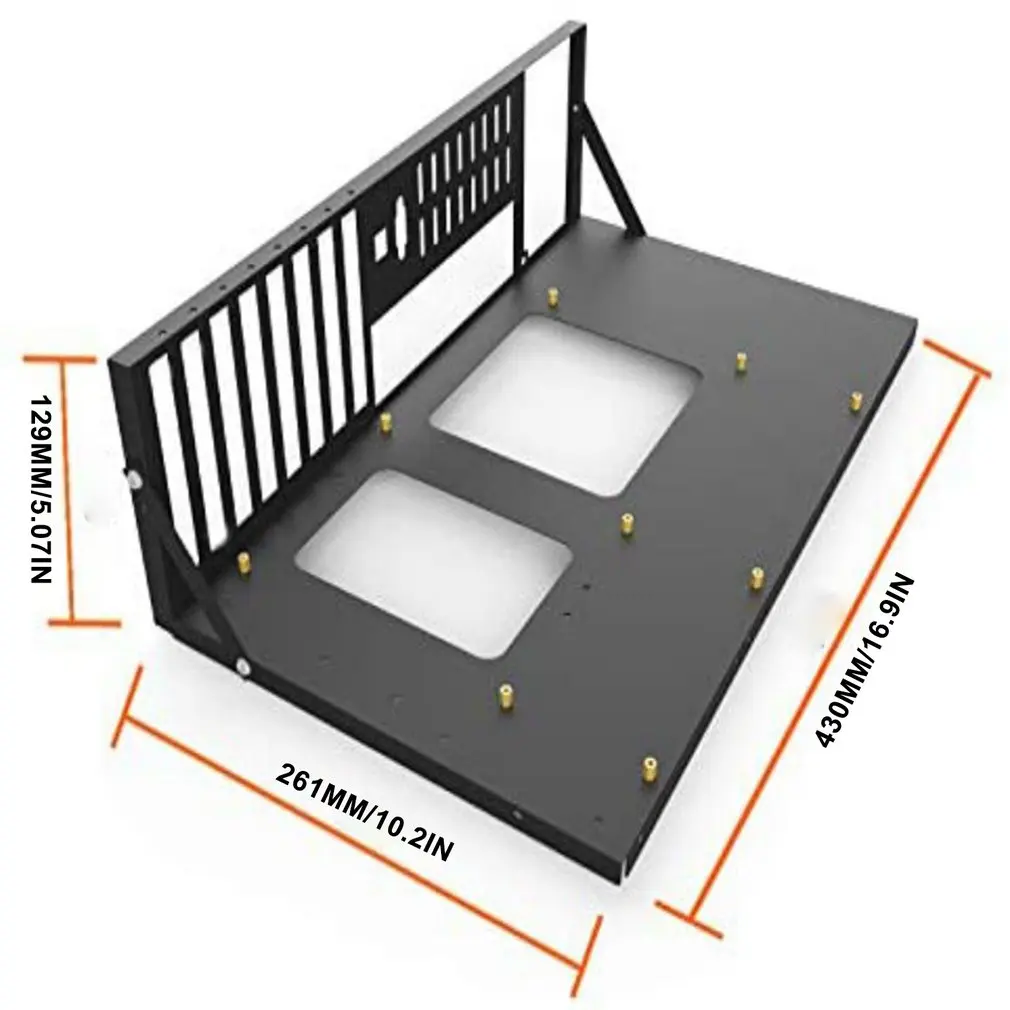 

Thicker Version Open Studio Chassis Frame Motherboard Bracket Holder Heat Dissipation Strong And Firm Chassis Frame