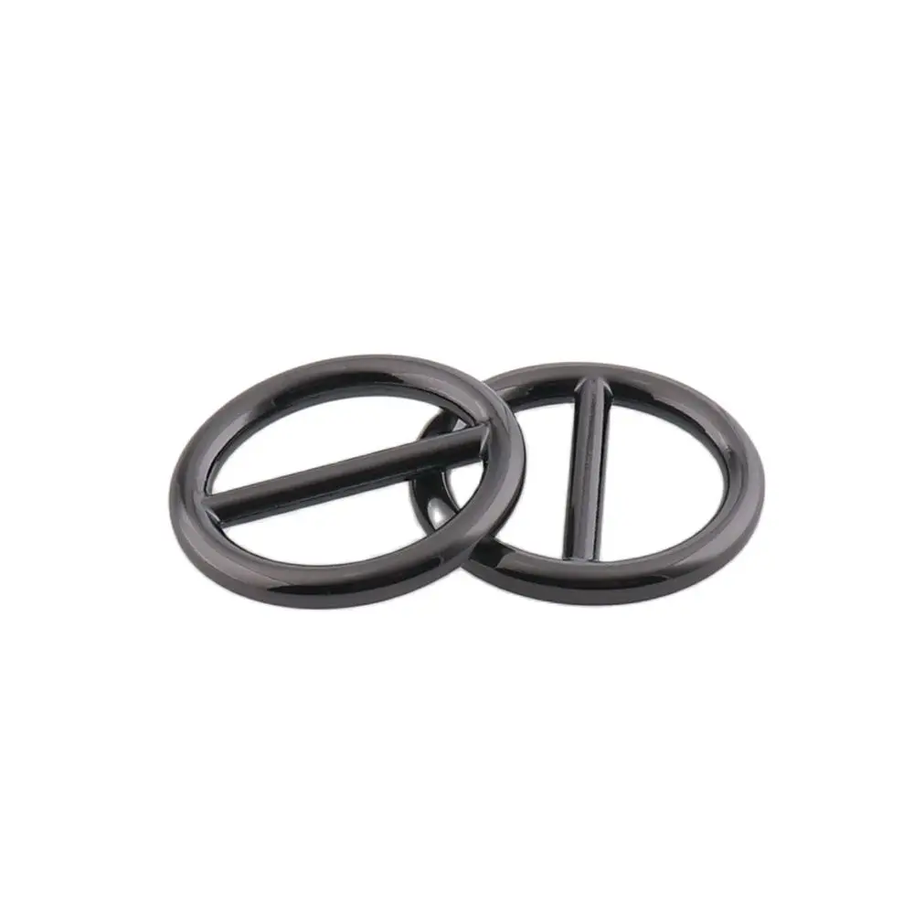 Металлическое трехмерное кольцо-слайдер кольцо-Петля из цинкового сплава черный