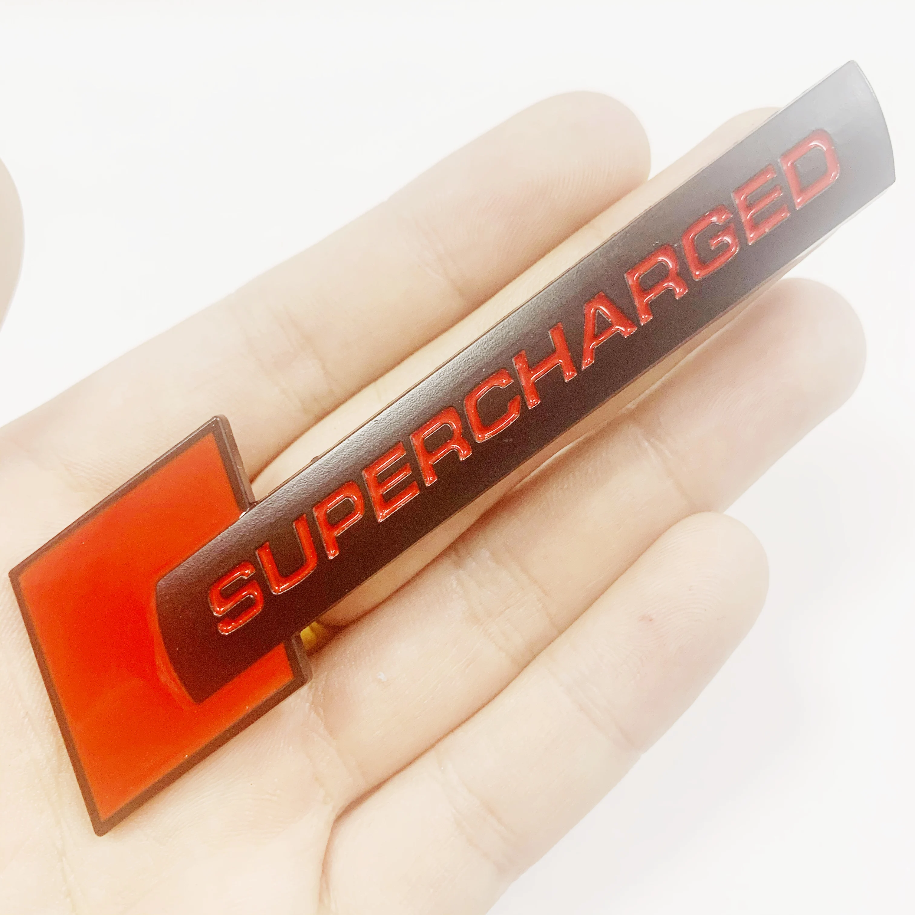 

10X Car 3D metal sticker for Land Rover Range Rover Sport supercharged car body door Trunk Emblems Badge styling stickers