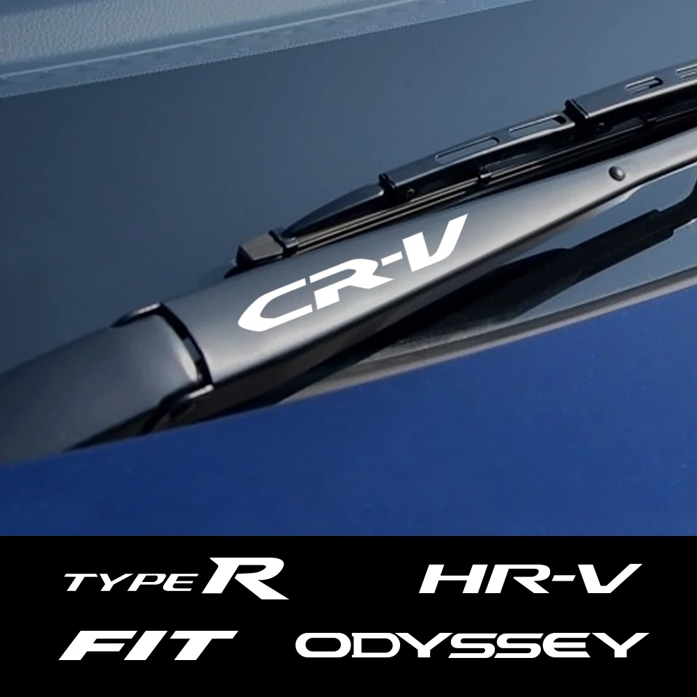 4 шт. Авто наклейки окна автомобиля стеклоочиститель виниловые для Honda Fit Odyssey