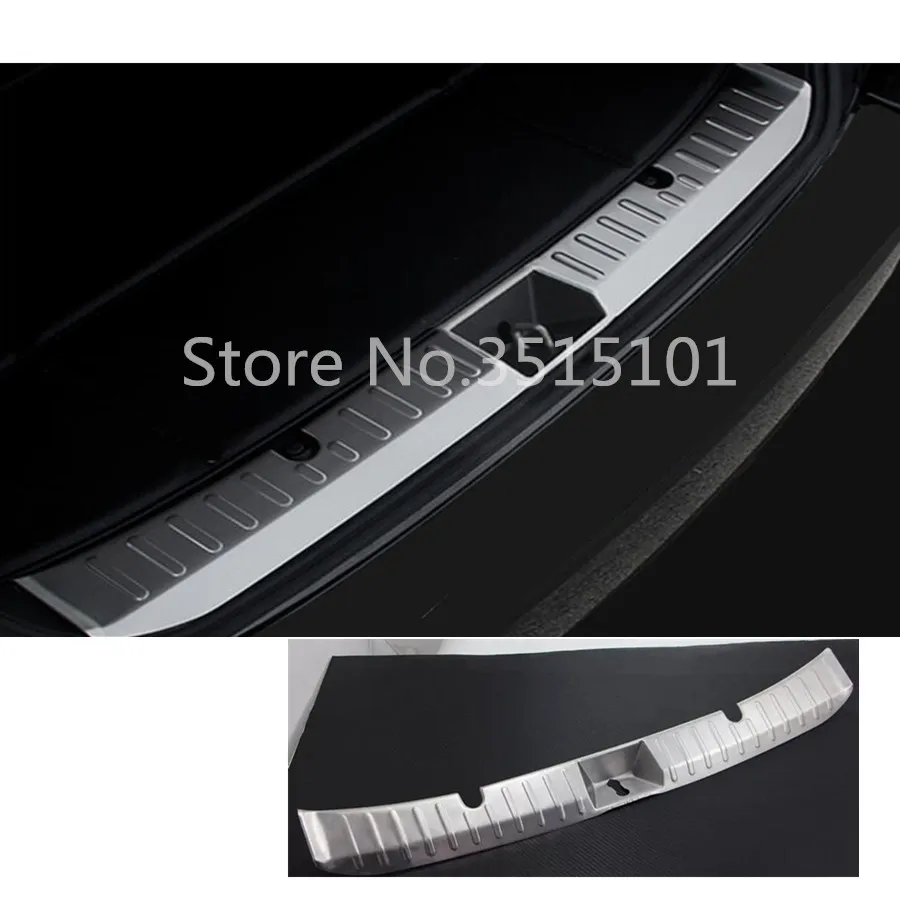 Автомобильный ВНУТРЕННИЙ Задний бампер из нержавеющей стали Накладка для