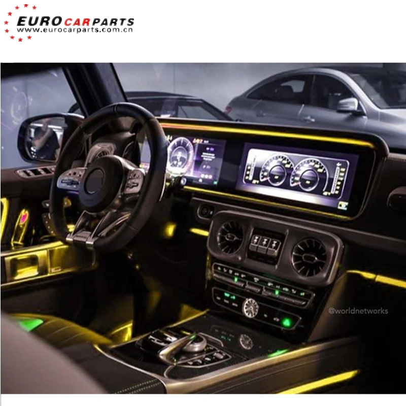 

W464 interior ambient turbine fit for G-class 2018-2019year W464 turbine 4pcs same color with original