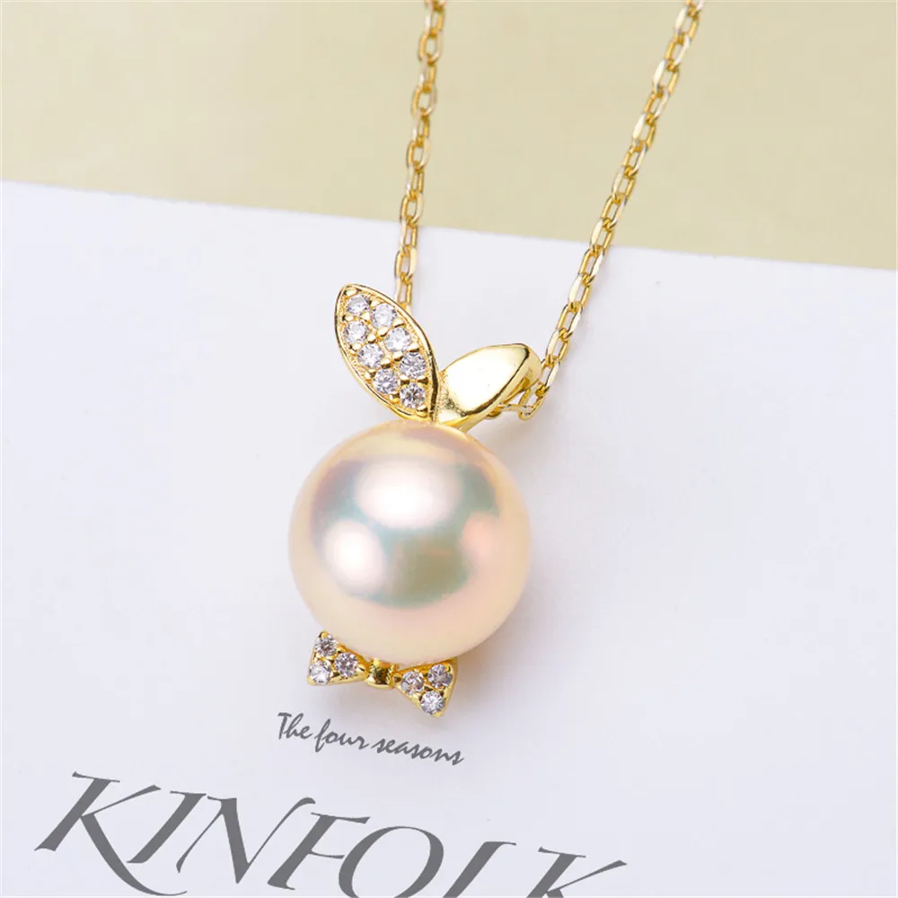 

Unique Design 925 Silver Pendant Component Findings Set Women's Parts for Oyster Edison Pearl Coral Jade Beads Stones No Pearl