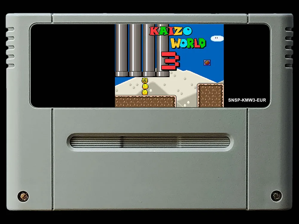 16-битные игры ** Kaizo World 3 (версия PAL EUR!) | Электроника