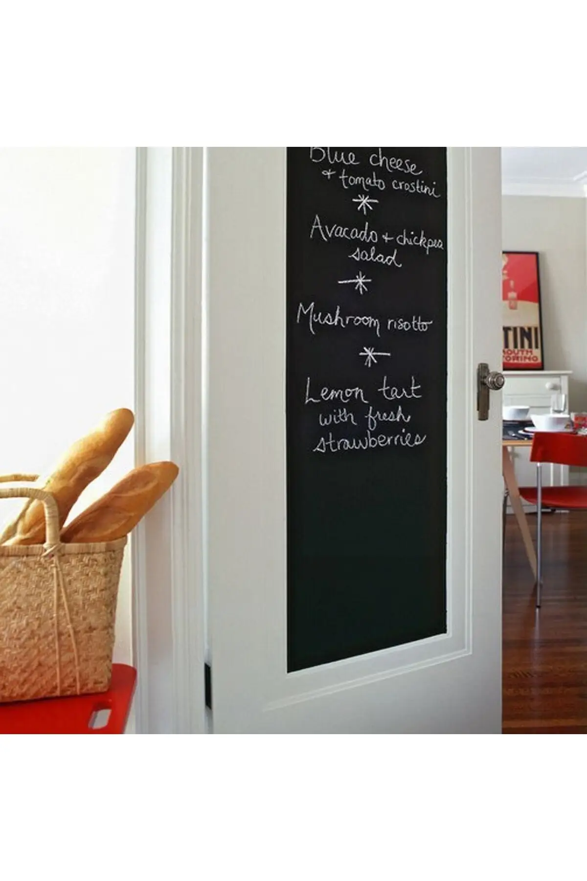 

Запись с мела 45x200 см доске ПВХ стены Стикеры Наклейка Декор доска