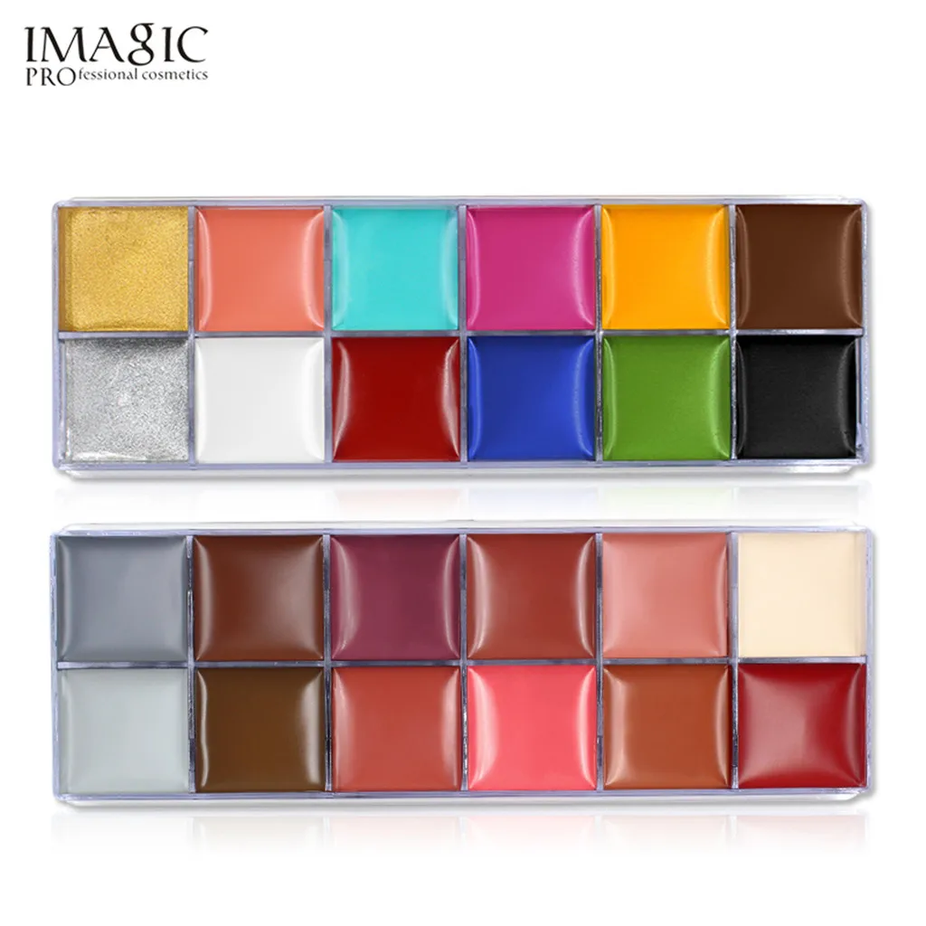 

Art Supplies Painting 2pc12 Colors Body Face Oil Painting Paint Pigment For Beauty Kit Makeup Cosmetic #14