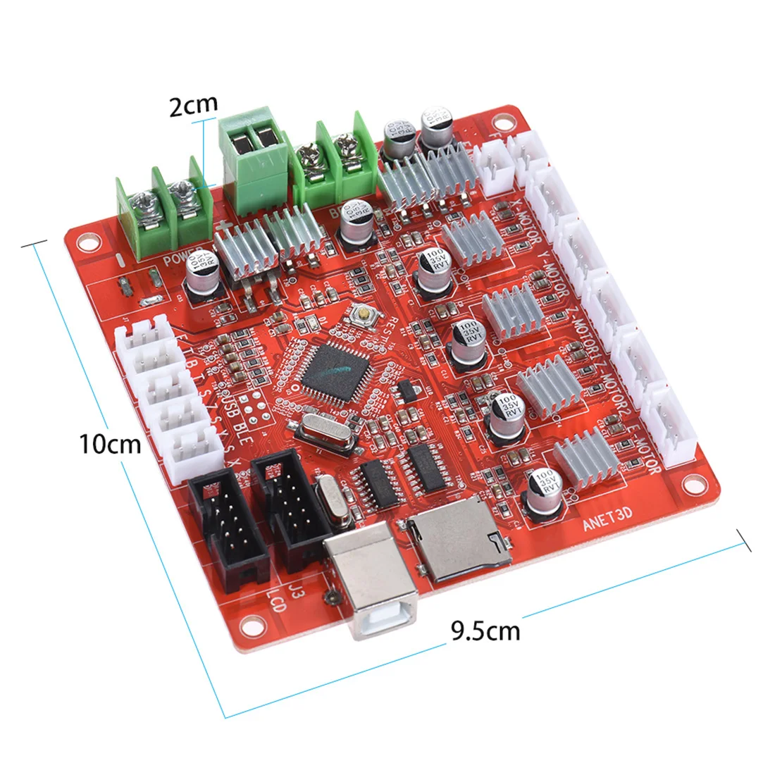 A1284 Base V1.7 материнская плата для Anet A6 самостоятельная сборка набор настольного 3D