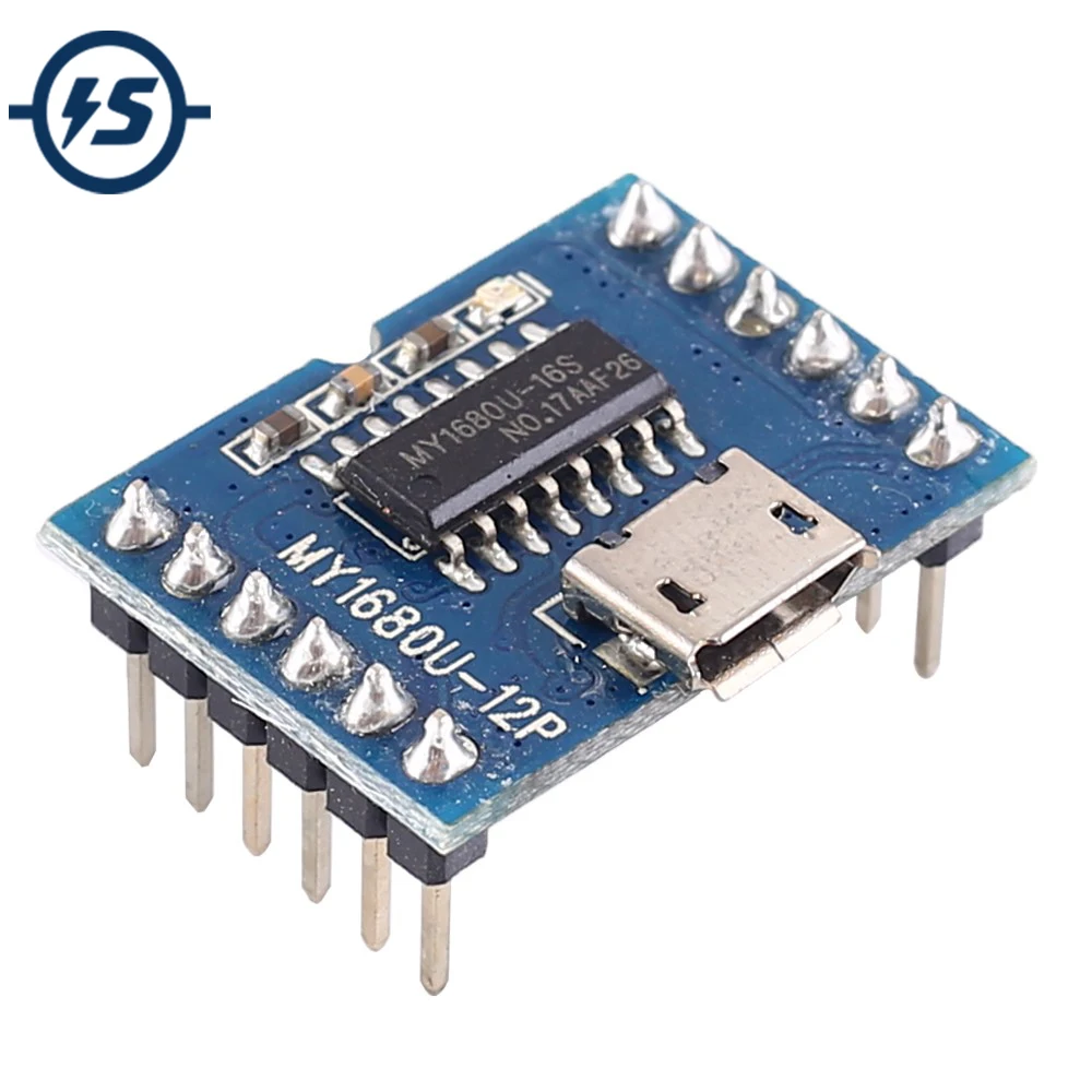 Голосовой модуль WAV MP3 звуковой плеер 16 м Byte FLASH DC 5 В программируемое управление USB