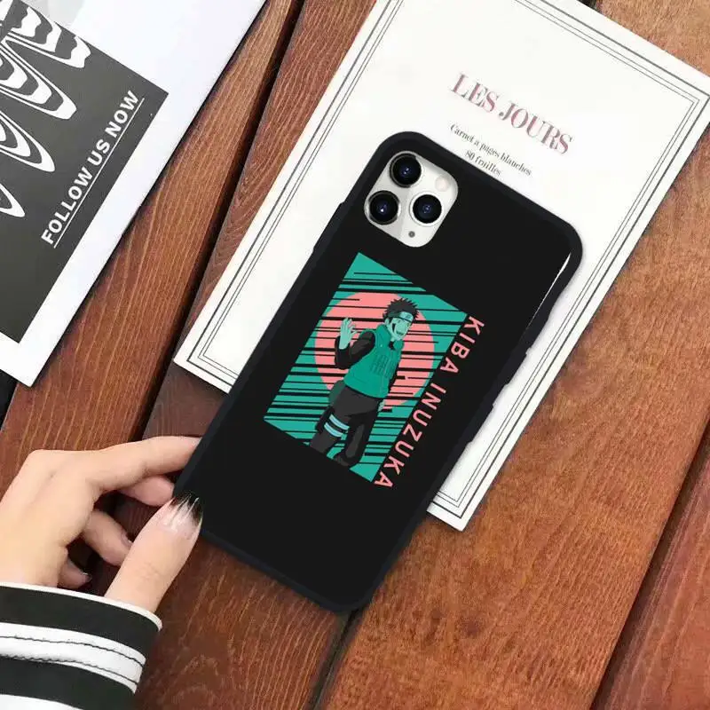 

kiba inuzuka Naruto Japan anime Phone Case for iPhone 11 12 pro XS MAX 8 7 6 6S Plus X 5S SE 2020 XR