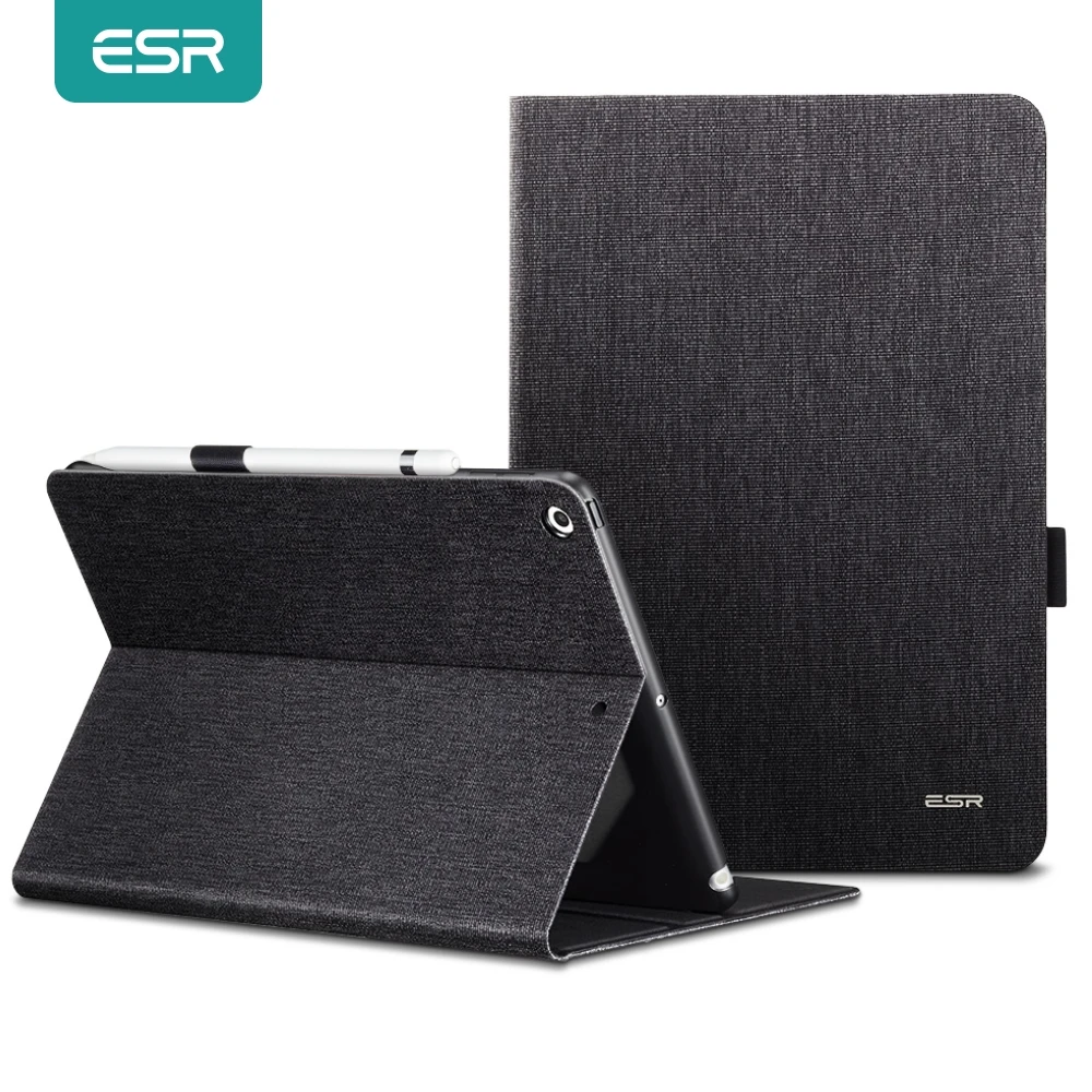 Чехол ESR для iPad Air 3 2019 с держателем карандашей смарт-чехол из ткани Оксфорд и