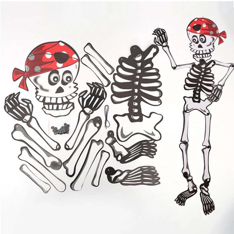 Хэллоуин бумага DIY кулон призрак фестиваль орнамент 3D стерео зомби вампира