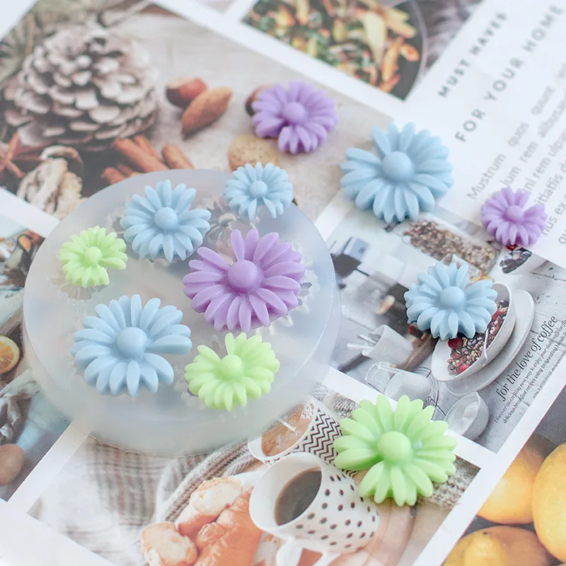 

Силиконовая форма для мыла «Ромашка», «Роза», «сделай сам»