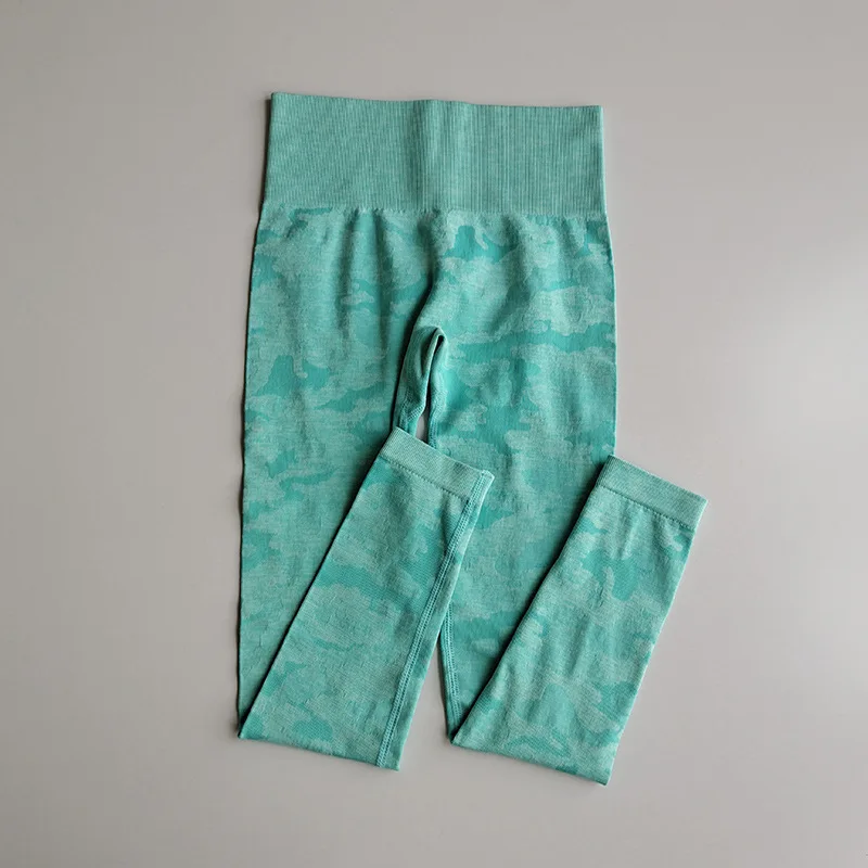 

Бесшовные леггинсы для фитнеса, штаны для йоги, камуфляжные леггинсы с высокой талией, спортивные женские быстросохнущие штаны для фитнеса,...