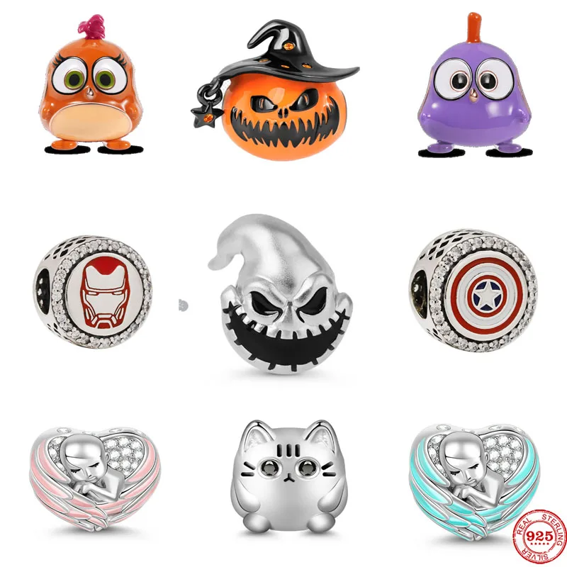 Новинка 2022 аксессуары для Хэллоуина в виде цыпленка кошки бусины подходят