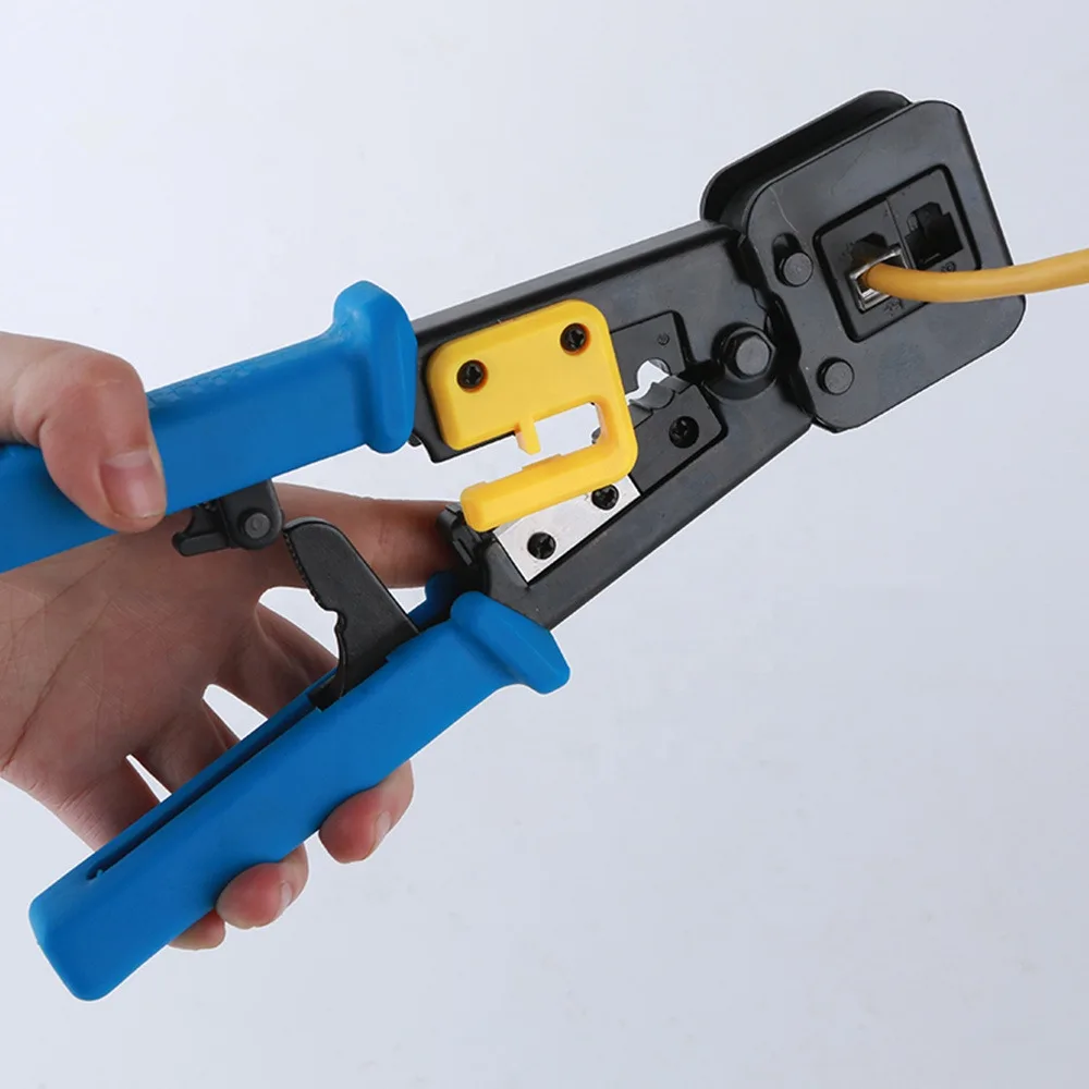 Quality Network EZ RJ45 Cat5e Cat6 Connector Crimp Tool RJ11 RJ12 CAT7 Crimping for Repair Rebuild Holes PLUGS | Мобильные телефоны