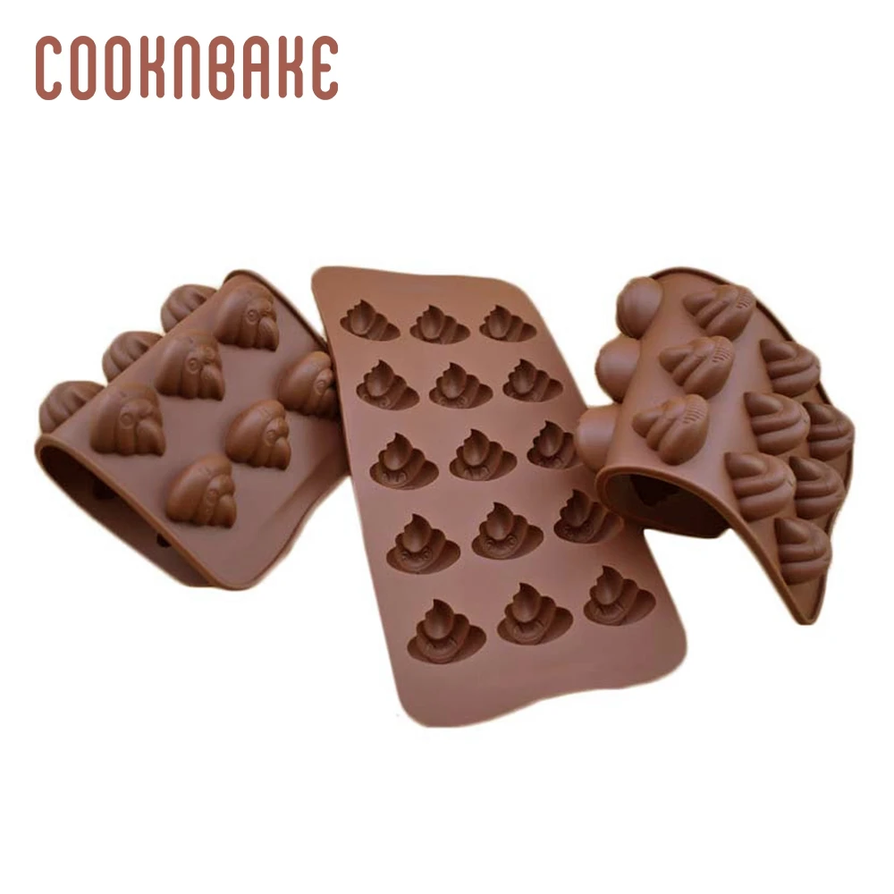 COOKNBAKE силиконовая форма для шоколада в форме какашки конфет мастики печенье