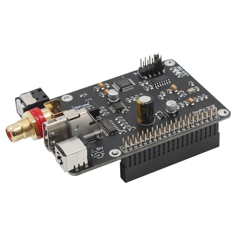 Для Raspberry Pi AK4118 коаксиальный кабель Hi Fi звуковая карта I2S DSD цифрового вещания 16/32BIT