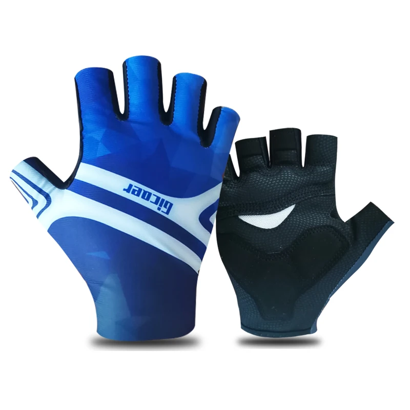 

Gicaer Cycling Gloves Sports Summer Breathable Half Finger Bicycle Gloves Shockproof MTB Mountain Bike Gloves