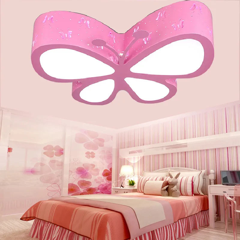 Милый милый детский потолочный светильник с мультяшными животными для девочек и