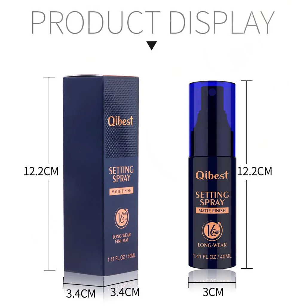 New 50g Makeup Setting Spray Matte Finish Bottle Oil-control Natural Long Lasting Make Up Fix Foundation SprayG823 |