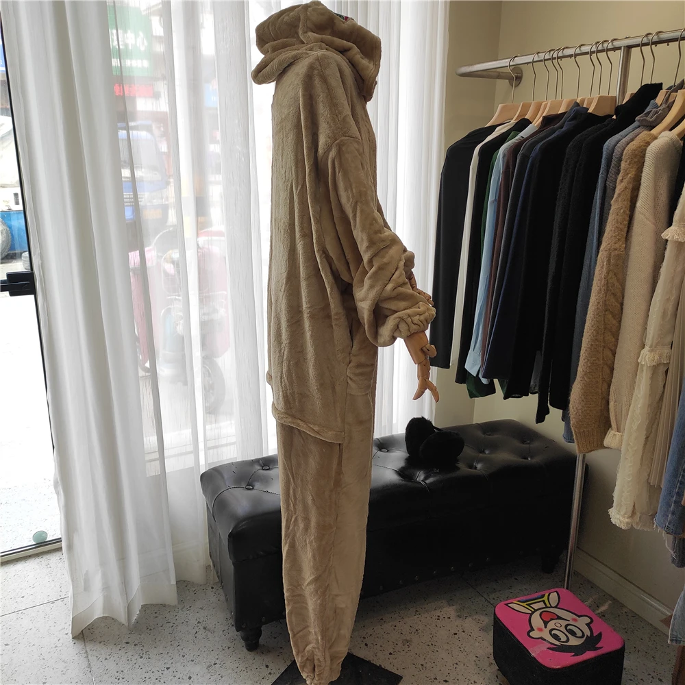 Костюм для косплея из аниме SCP кигуруми пижамы взрослых унисекс фланелевый