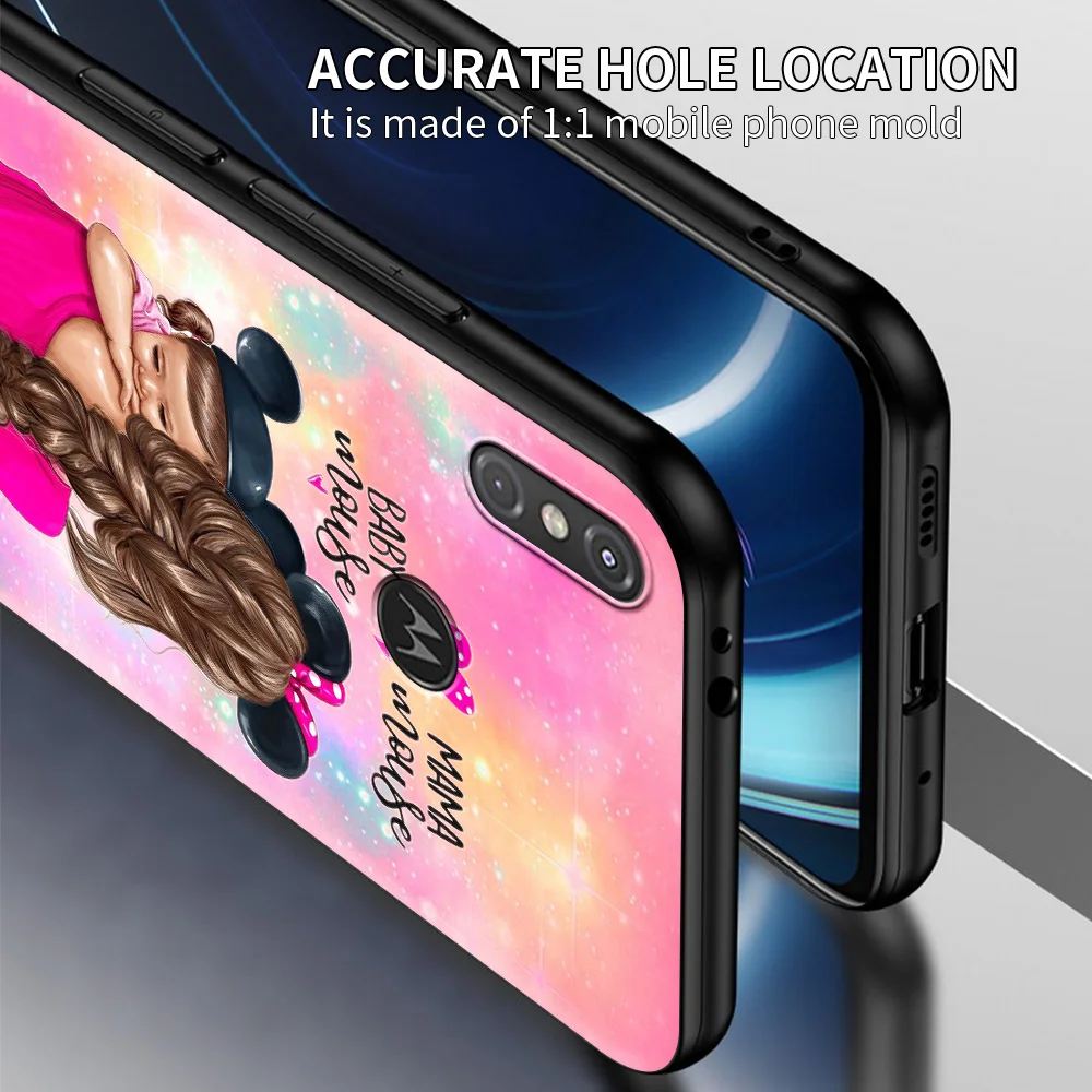 baby mom girl for motorola one fusion shell for moto g10 g9 g8 plus play power one g20 g30 g40 g50 g60 edge 20 phone case free global shipping