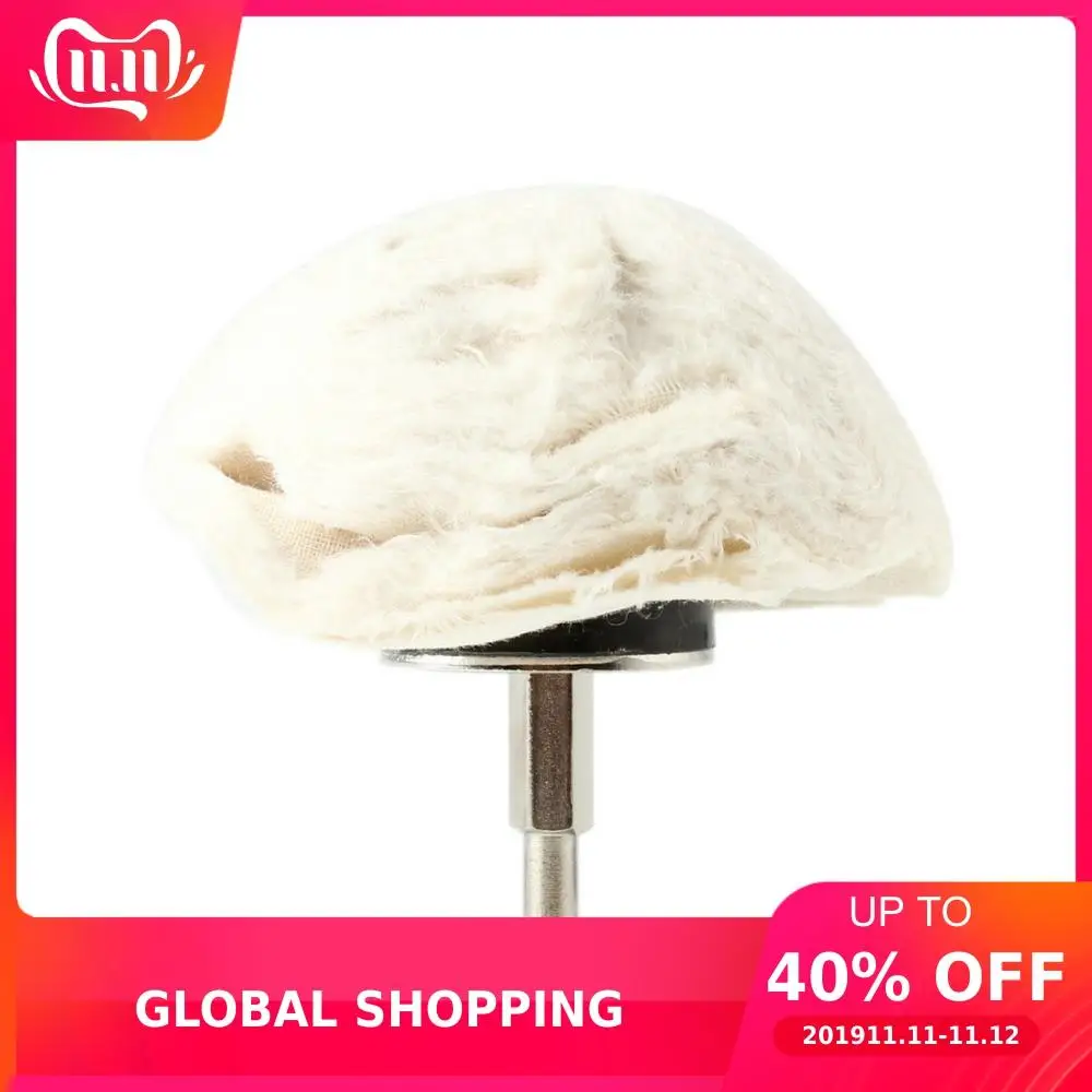 4in 100 мм 100% хлопок полировальная Швабра Полировка колеса Подушка полировщик дрель