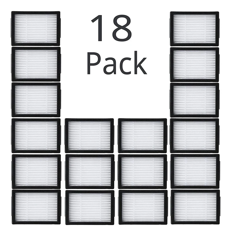 

18 Replacement Filter Elements for IRobot Roomba E5 E6 I7 I7 Plus 5150 5150 6198 7150 7550 E&I Series Vacuum Cleaner