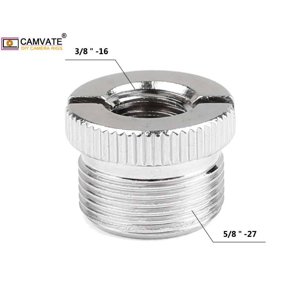 CAMVATE Стандартный Универсальный винтовой резьбы в комплект поставки входит