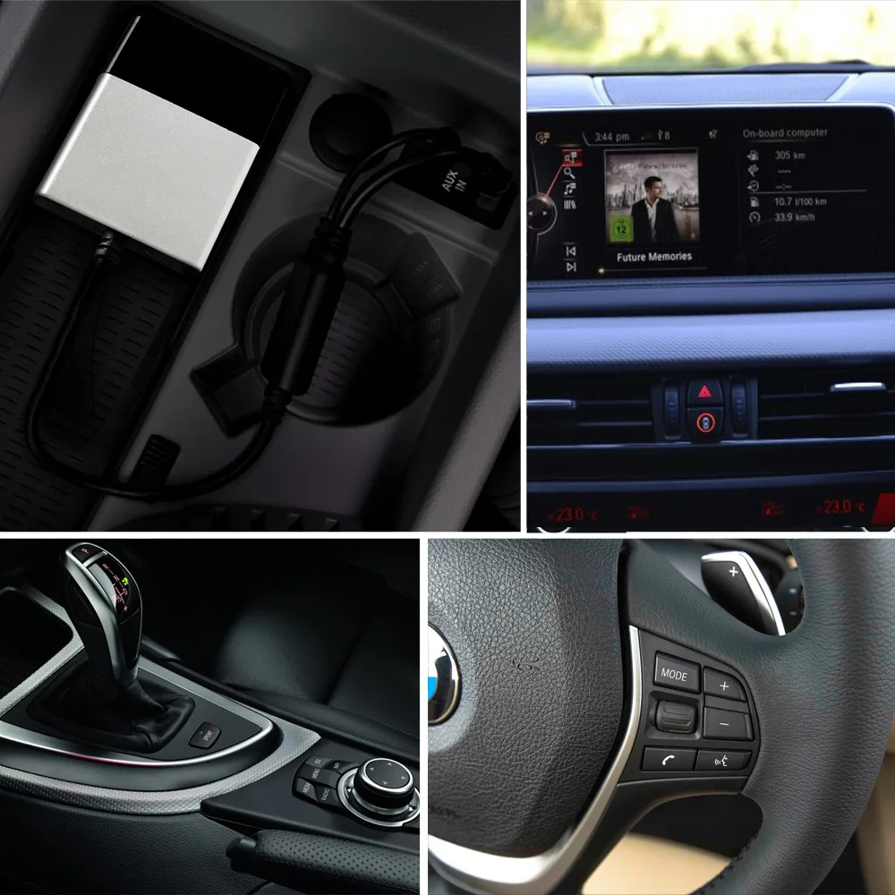 Bovee Bluetooth автомобильный комплект для BMW и Mini Coopers - Android iPhone адаптер музыкального