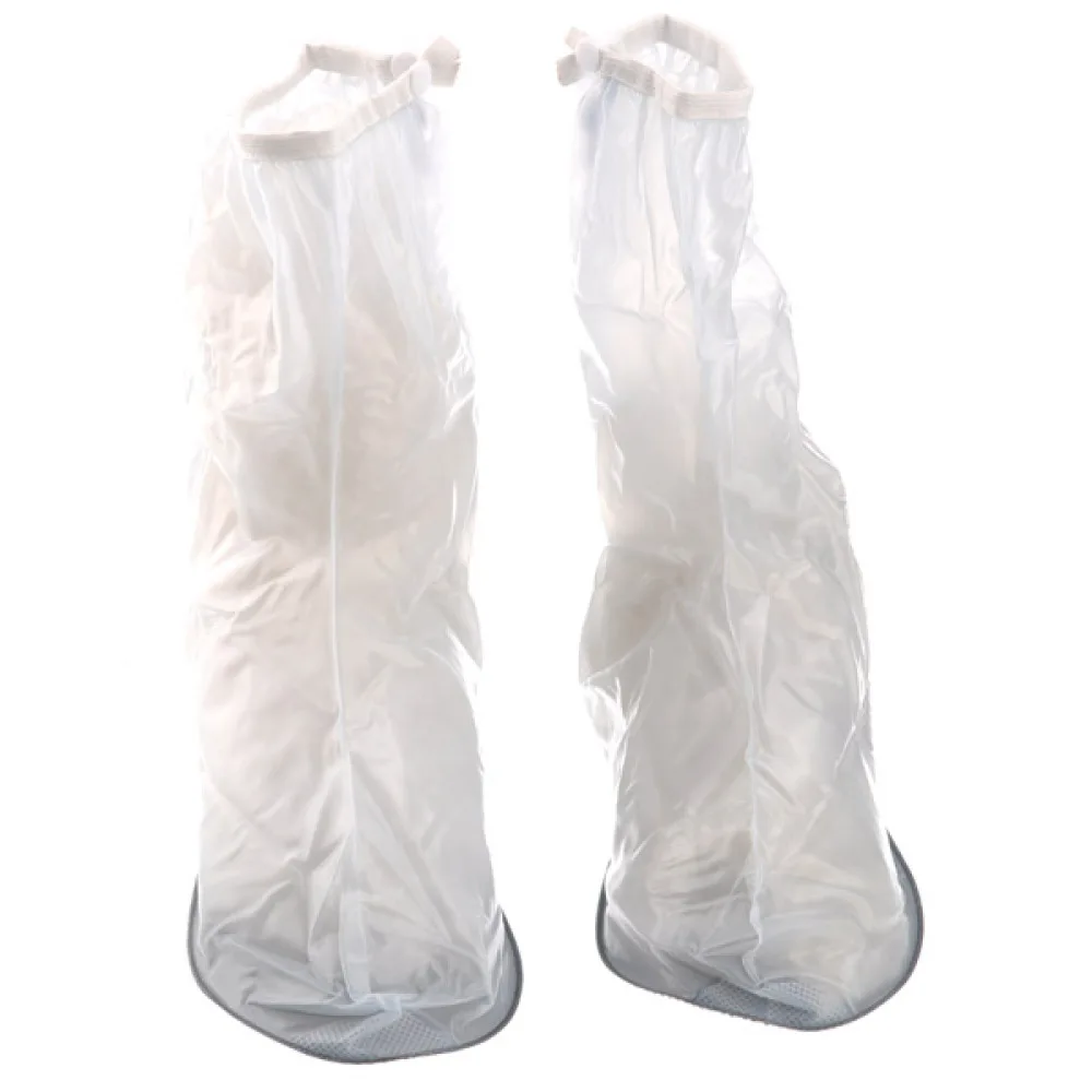 507 многоразовые складные Нескользящие женские чехлы на молнии из ПВХ с защитой от