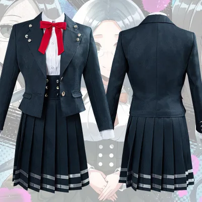 

Danganronpa V3: Killing Harmony Shirogane Tsumugi School Unifrom Cosplay Costume Halloween Outfit Women Dress
