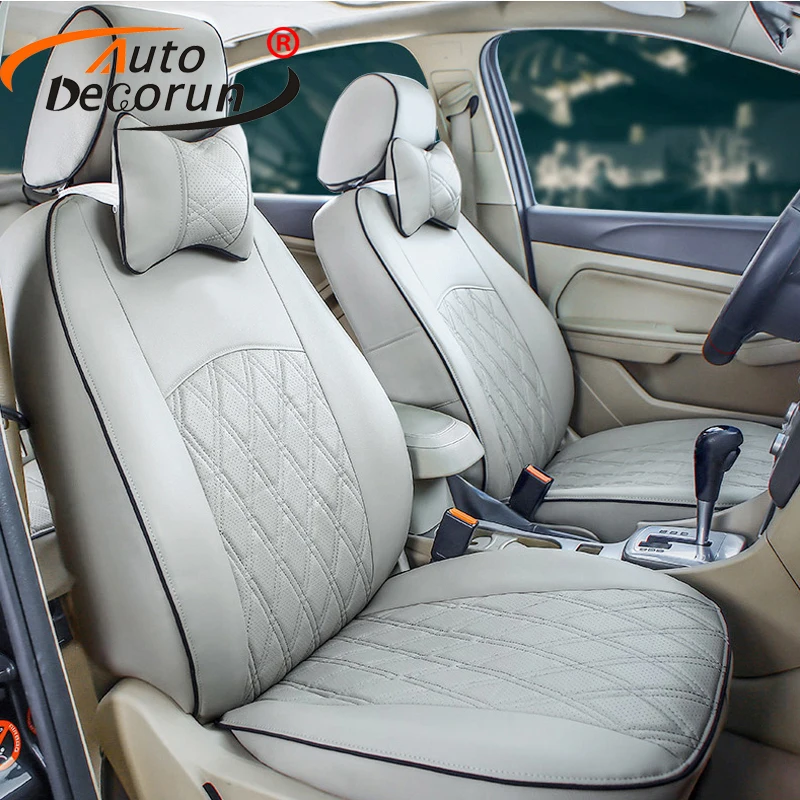 Чехлы AutoDecorun для автомобиля чехлы из искусственной кожи Ford mondeo 3 4 сидений на заказ