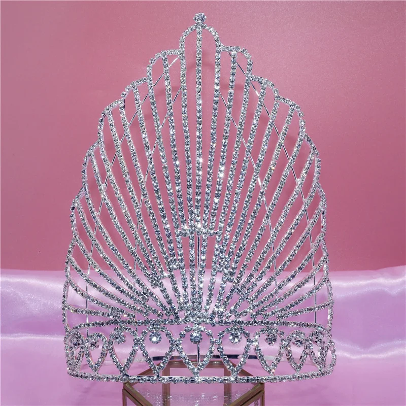 

New Crystal Rhinestone Exquisite Luxury Shining Wedding Banquet Bride's Crown