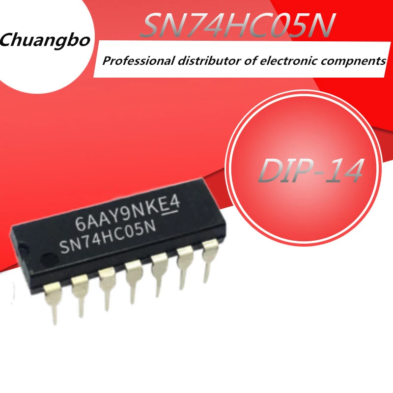 10 шт. 74HC05 SN74HC05N DIP-14 SN74HC05 DIP14 DIP HD74HC05P 74HC05N новая точка