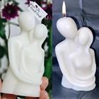 Большая силиконовая форма 3D для романтических портретов пар, для влюбленных, сделай сам, теплый обнимающий семейный фотоальбом, форма для домашнего искусства, украшение