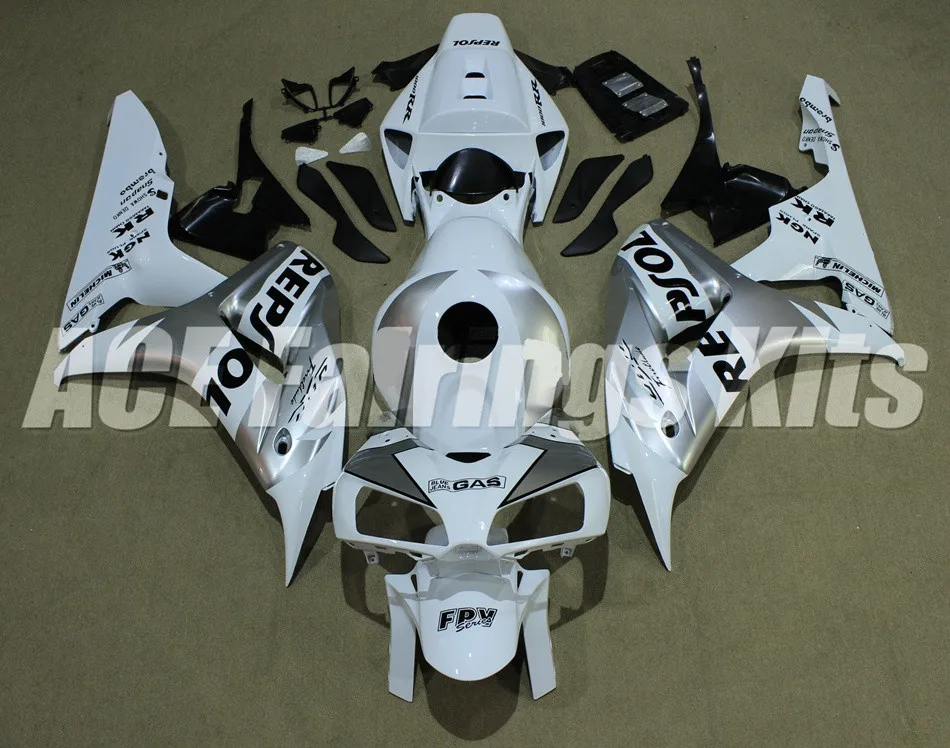 В наличии! Новый комплект обтекателей для мотоцикла ABS подходит Honda CBR1000RR 06 07 CBR 1000