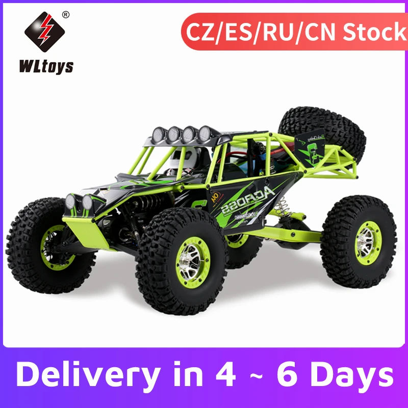 Wltoys 1/10 2 4G полноприводный внедорожник Радиоуправляемый автомобиль 30 км/ч