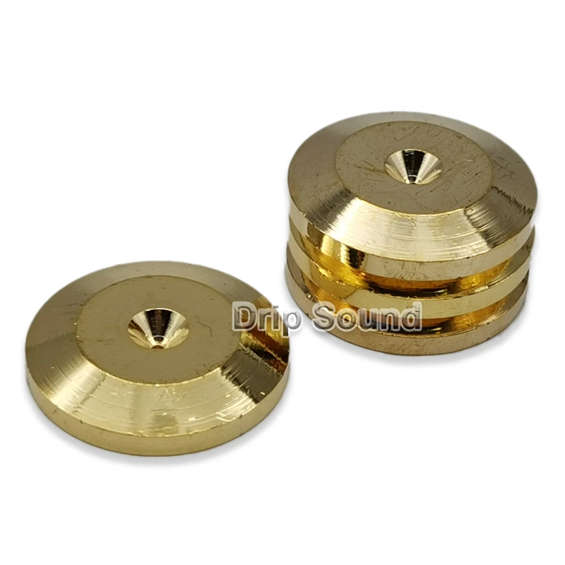 Медная изоляционная подставка для динамика 4 шт. 25 мм колонка с шипами напольная