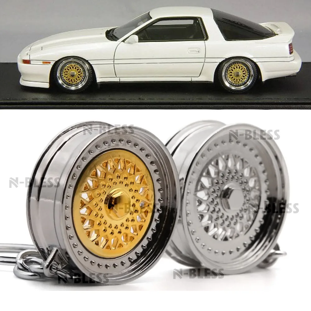 Брелок для автомобильных колес подвеска из алюминиевого сплава в виде колеса