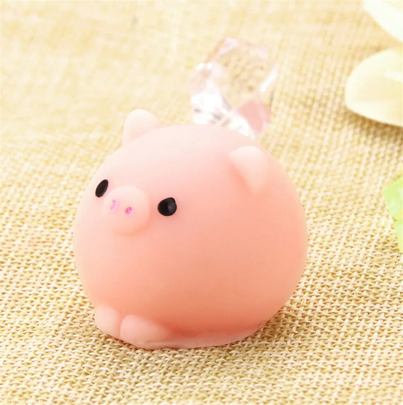 

Cute Pig Ball Mochi Squishy Squeeze Prayer Cute Toy Kawaii Collection Fun Joke Gift Anti-stress Toys 2019