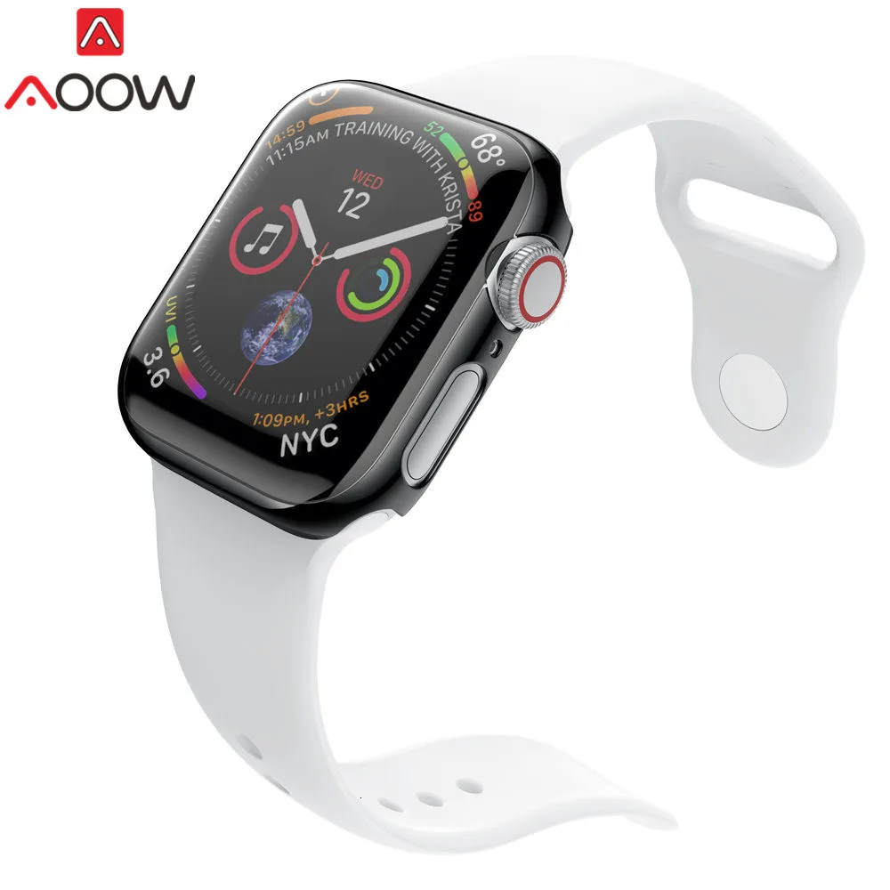 Ультратонкий защитный чехол для Apple Watch 38 мм 42 мм 40 мм 44 мм с покрытием из поликарбоната универсальная защитная крышка для iwatch 1 2 3 4