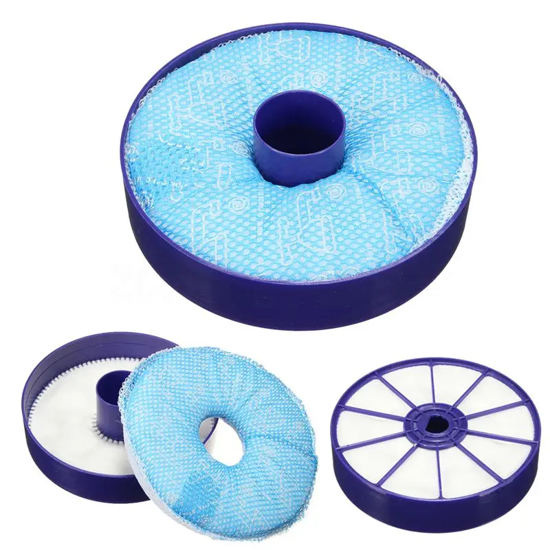 AYHF-Washable Vacuum Cleaner Pre Motor Allergy HEPA Filter For Dyson DC33 DC33i(blue) | Обустройство дома