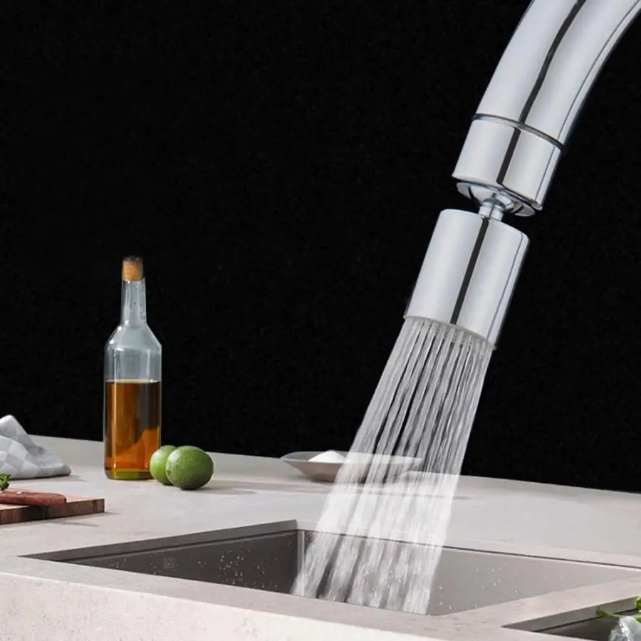 Бытовой двойной функции кран Bubbler кран фильтр кухня ванная комната туалет экономии воды раковина аэратор