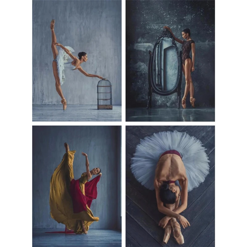 

Diamond Painting 5D Diamonds DIY Dancer Cross Stitch Full Square Round Embroidery Colorful Handmade Home Room Wall Decor