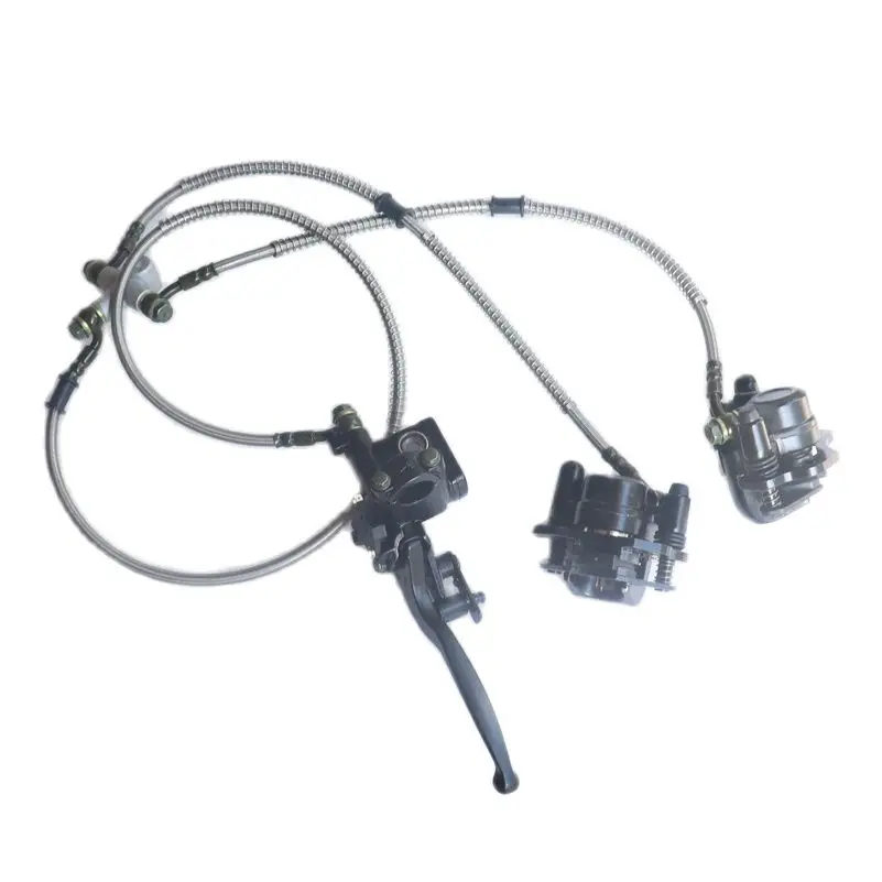 Передний тормоз в сборе с двумя дисковыми тормозными насосами для 150cc картинг ATV