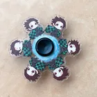 Аниме Demon Slayer Бег Непоседа Спиннер Игрушка Рельеф Грызун Ручной Спиннинг Гироскоп Дети Кончиком Пальца Антистресс Игрушки для Детей Подарки