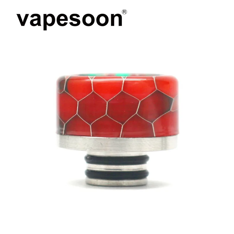 

510 Stainless Steel + Resin metal Drip Tip For TFV8 BABY MELO 3 MINI IJUST S etc .