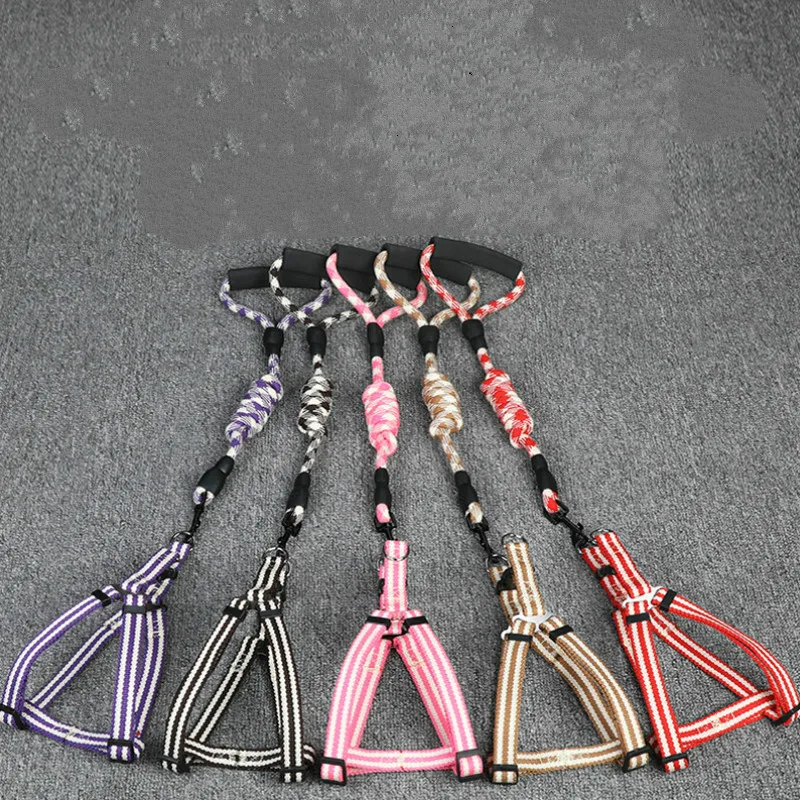 Поводок для питомцев набор поводков собак нейлоновый Светоотражающий